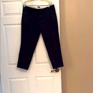 J. Crew Black Chinos Timeless Cotton Blend